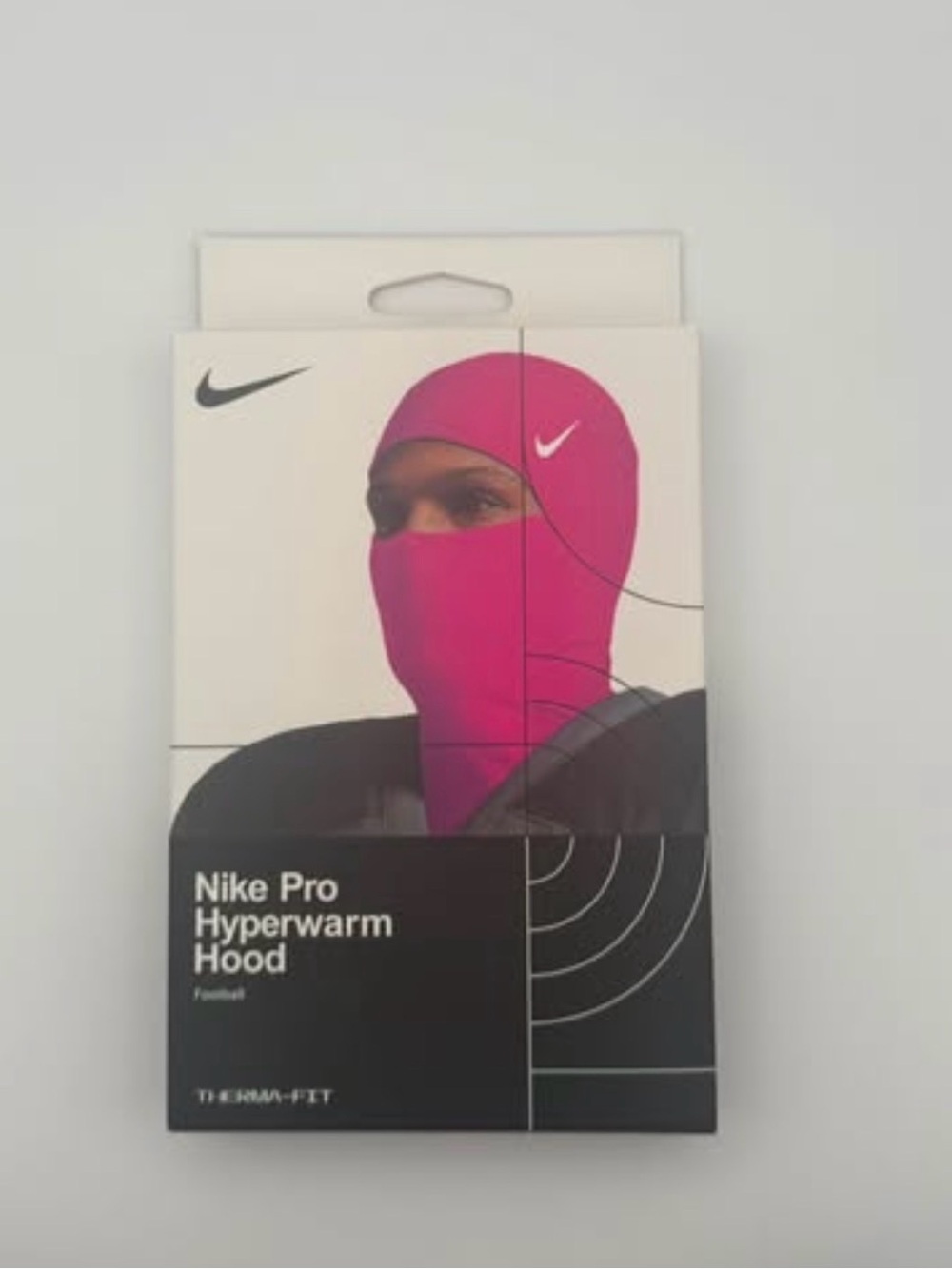 Nike Pro Hyperwarm Hood Pink Face Mask